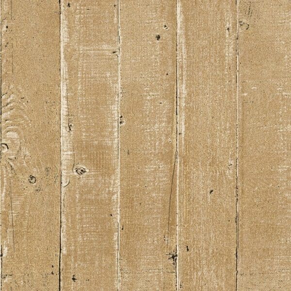Textured Timber Panel Wallpaper