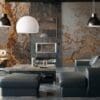 Living room loft in industrial style ,3d render 10001 - ETERNAL