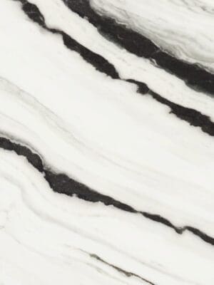 White and marble bathroom close up