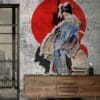 Japanese wallpaper mural