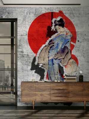 Japanese wallpaper mural