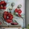 3D-Red-Flower-Wallpaper_4.jpg Red Poppies Floral 3D