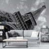 Eiffel Tower Mural