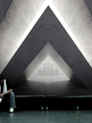 Prism Light 3D Mural
