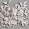MUR7090-1-scaled-1.jpg Decorative Plaster Roses & Leaves 3D Mural