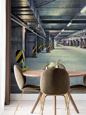 Industrial Car Park Mural