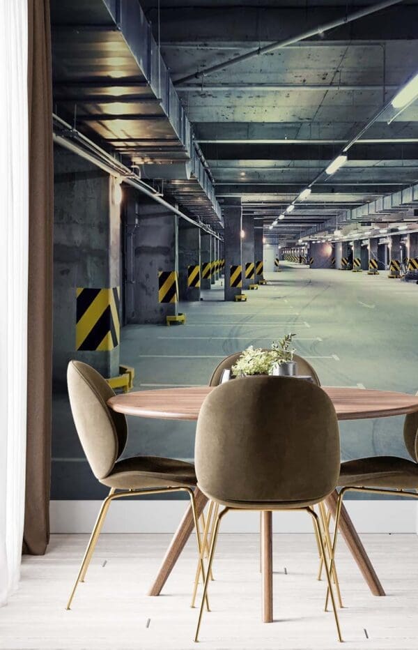 Industrial Car Park Mural