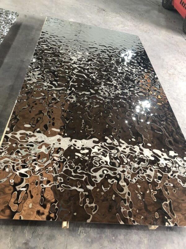 Ripple_B002 Stainless Steel Water Ripple Wall Panel and Ceiling Panel