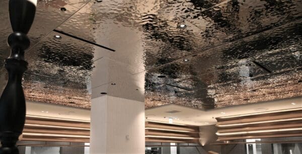 Ripple_B002f Stainless Steel Water Ripple Wall Panel and Ceiling Panel