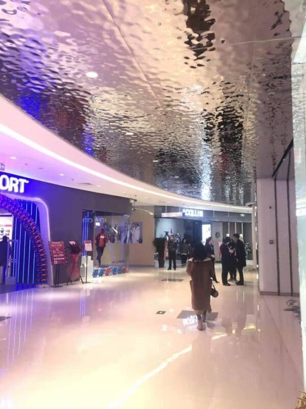 Ripple_C002c Stainless Steel Water Ripple Wall Panel and Ceiling Panel