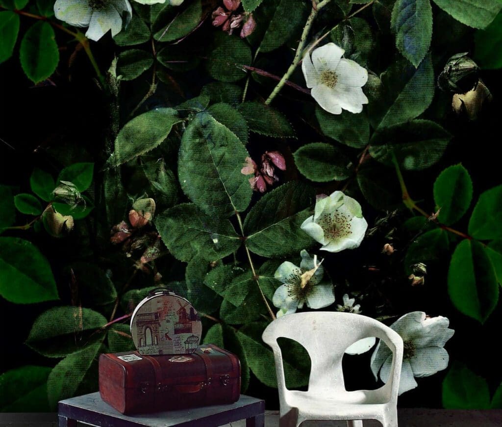 Kews Leafy Florals Fond d'Ecran