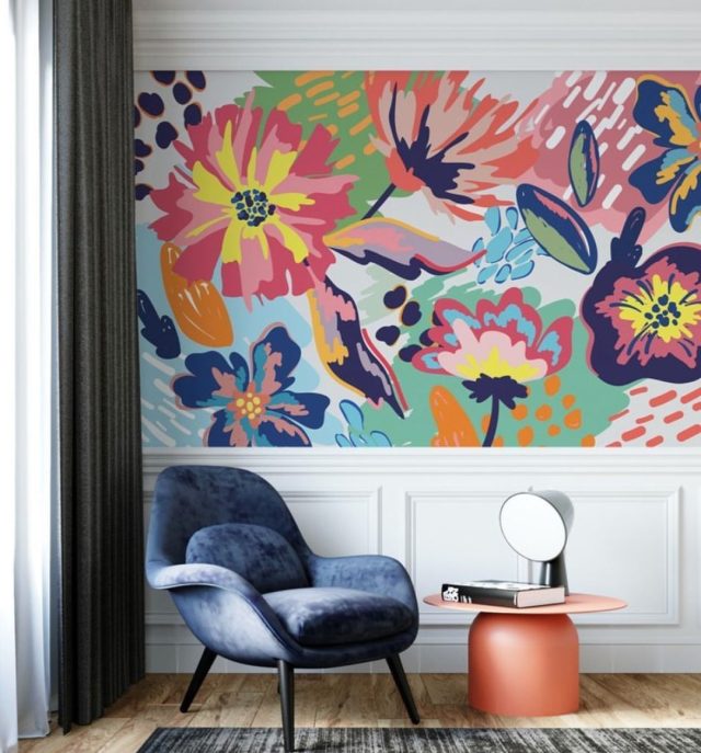 Change the Mood & feel of a room by adding a wall mural to a wall or surface. Wall murals are works of art or expressions of individuality. Wall Murals are customisable this means they can be printed onto different textured materials & available in different colour variations they can also be printed to your specified size so as to reduce wastage and cost. Talk to us today or visit our showroom to see larger ranges of what is possible. #walldecor #wallpaper #wallmurals #customdesign #wallart #Designerwalls #chinioseriewallpaper  #trompeloeildesign #oversizefloralwallpaper #botanicalwalldecor