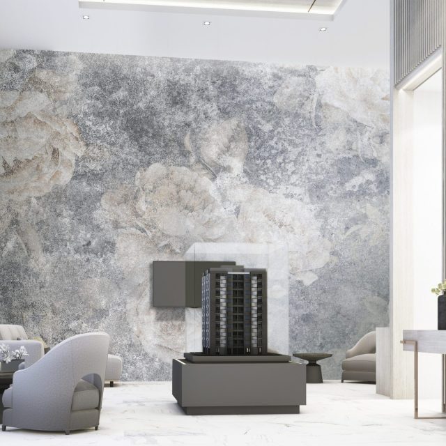 Mural wall décor is great for adding depth and perspective to a room or office space.

#muralart #art #decor #mural #staabdecor #fyp #viral #installation